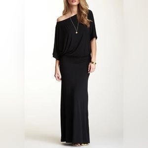Dolman sleeve maxi dress
